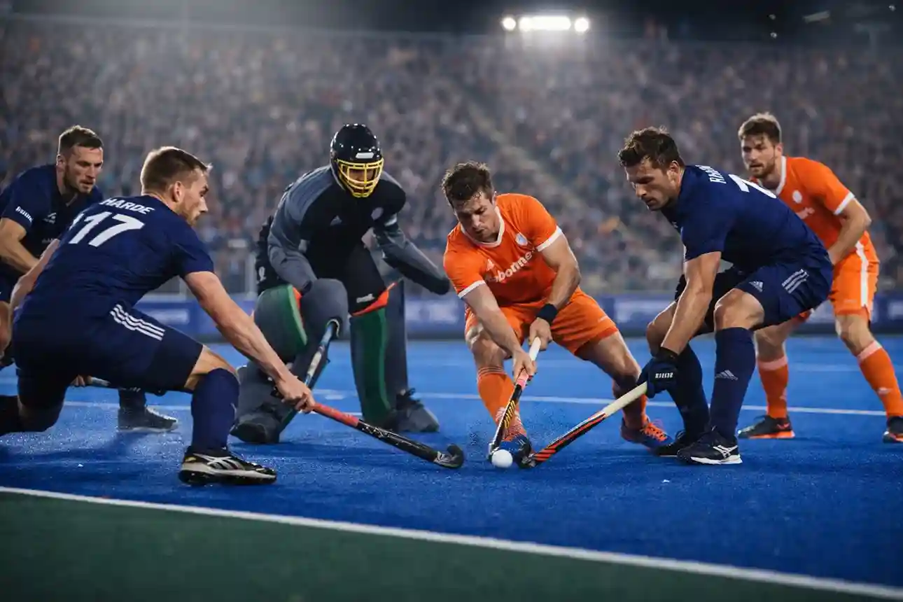 Hockeyfinale met twee Europese teams die strijden om de titel